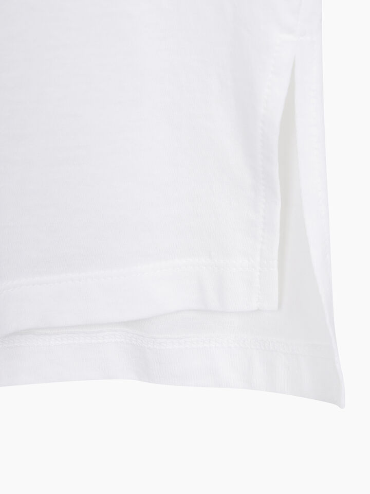 T-SHIRT - sisley k short sleeve t-shirt - Creamy White | Sisley K image number 4